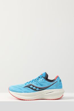 Saucony: Голубые кроссовки 