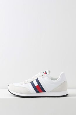 Tommy Hilfiger: Белые кроссовки 