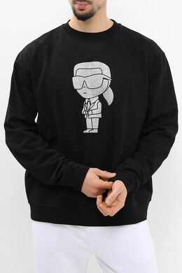 Karl Lagerfeld: Хлопковый свитшот 