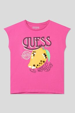 Guess: Хлопковая футболка 