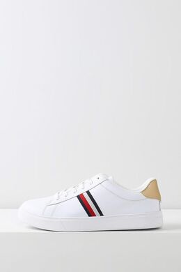 Tommy Hilfiger: Белые кеды 
