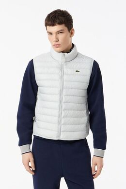 Lacoste: Серый жилет 