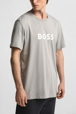 BOSS: Хлопковая футболка 