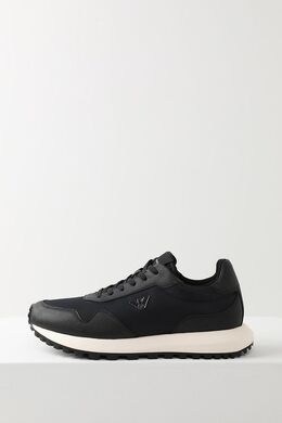 EMPORIO ARMANI: Синие кроссовки 