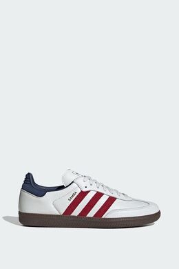 Adidas: Белые кроссовки  Samba