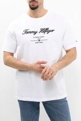 Tommy Hilfiger: Хлопковая футболка 