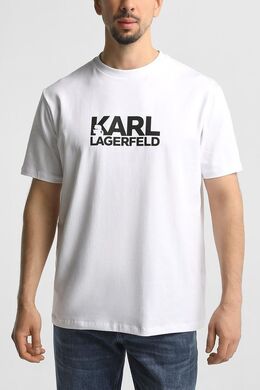 Karl Lagerfeld: Хлопковая футболка 