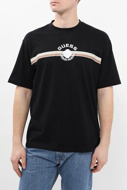 Guess: Хлопковая футболка 
