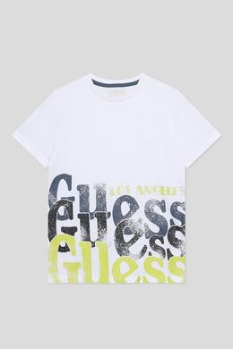 Guess: Хлопковая футболка 