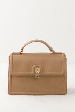 Tommy Hilfiger: Коричневая сумка  TH