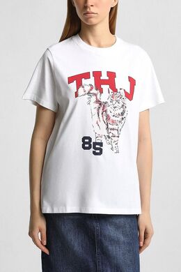 Tommy Jeans: Хлопковая футболка 