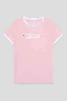Guess: Хлопковая футболка 