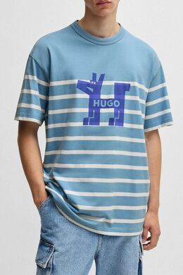 HUGO: Хлопковая футболка 