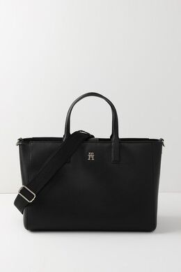 Tommy Hilfiger: Чёрная сумка  Soft