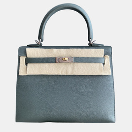 Hermes: Сірі сумки  Kelly 25