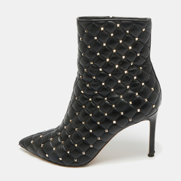 Valentino: Чёрные ботинки  Rockstud