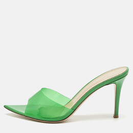 Gianvito Rossi: Зелёные сандалии  Elle