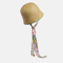 Gucci: Коричневая шляпа 