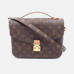 Louis Vuitton: Коричневая сумка  Pochette