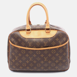 Louis Vuitton: Коричневая сумка  Deauville