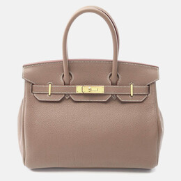 Hermes: Белая сумка  Birkin 30
