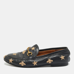 Gucci: Чорні мокасини  Horsebit
