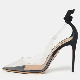 Aquazzura: Прозрачные туфли  Bow Tie