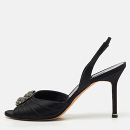 Manolo Blahnik: Чорні сандалі 