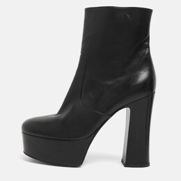 Saint Laurent Paris: Чёрные ботинки 