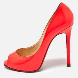 Christian Louboutin: Рожеві босоніжки 