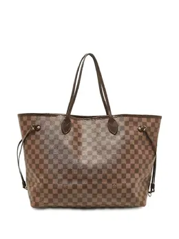 Louis Vuitton Pre-Owned: Коричневая сумка-шоппер 