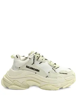 Balenciaga Pre-Owned: Белые кроссовки 