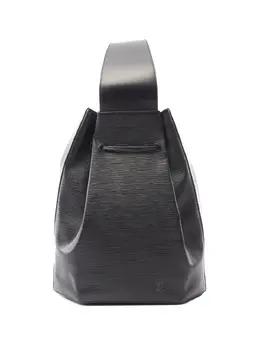 Louis Vuitton Pre-Owned: Чёрный рюкзак 