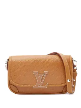 Louis Vuitton Pre-Owned: Коричневая сумка через плечо 