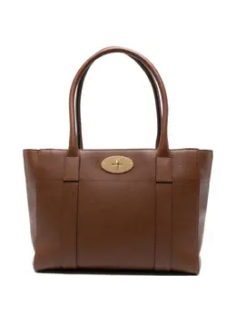 Mulberry: Коричневая сумка-шоппер  Bayswater