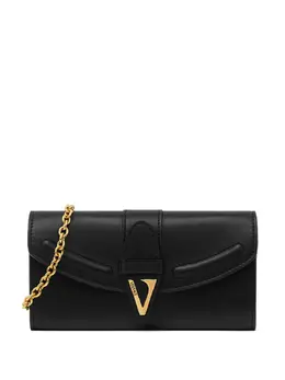 Versace: Чёрный клатч 