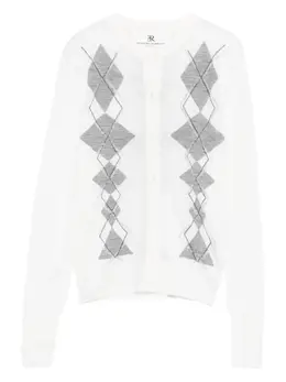 Ermanno Scervino: Белый кардиган 