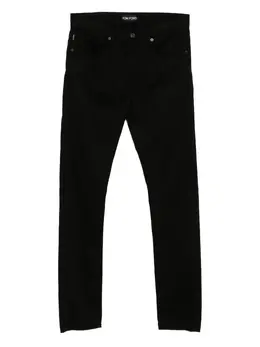 TOM FORD: Чёрные джинсы  Logo
