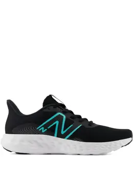 New Balance: Чёрные кроссовки 