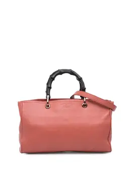 Gucci Pre-Owned: Розовая сумка-шоппер 