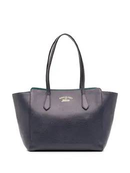 Gucci Pre-Owned: Голубая сумка-шоппер 