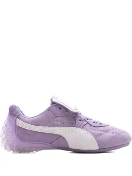 PUMA: Фиолетовые кроссовки 