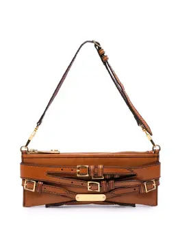 Burberry Pre-Owned: Коричневая сумка 