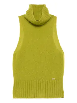 TOM FORD: Зелёный жилет  Logo
