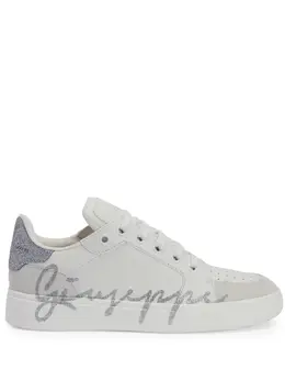 Giuseppe Zanotti: Белые кроссовки 