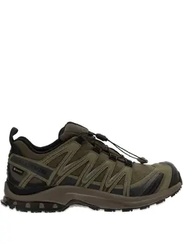 Salomon: Зелёные кроссовки 