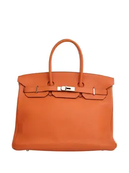 Hermès Pre-Owned: Оранжевая сумка 
