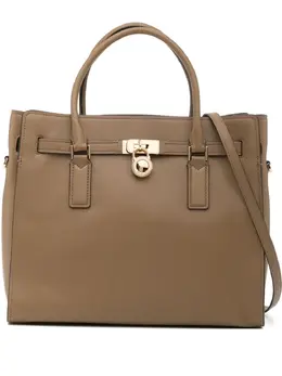 Michael Kors: Коричневая сумка-шоппер 