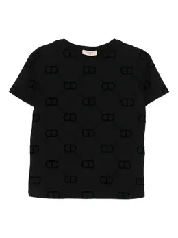 TWINSET: Чёрная футболка 