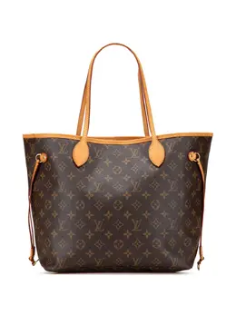Louis Vuitton Pre-Owned: Коричневая сумка-шоппер 